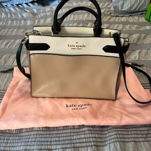 Kate Spade Madison colorblock Saffaniano leather medium size